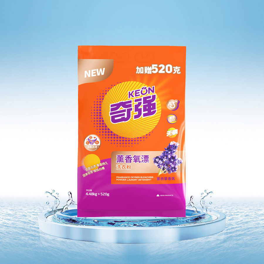 奇强薰香氧漂洗衣粉